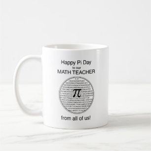 Pi Day Circle Kaffeetasse
