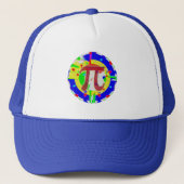 Pi Day Colors Truckerkappe (Vorderseite)