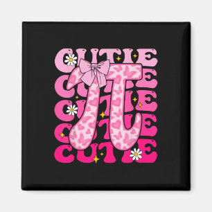 Pi Day Coquette Bow Frauen Kinder Kleinkind Mathem Magnet