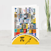 Pi Day for Brother, Crunching Numbers Karte (Vorderseite)