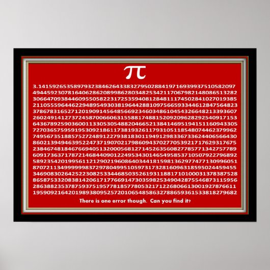 Pi day FUN Poster (Vorne)