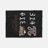 Pi Day Funny Einzigartige Grafik-Mathematik Formel Fleecedecke (Vorderseite (Horizontal))
