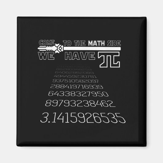 Pi Day Funny Excellent Grafik Zitat Print Mathemat Magnet (Vorne)