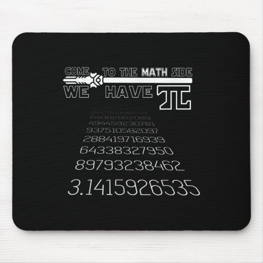 Pi Day Funny Excellent Grafik Zitat Print Mathemat Mousepad (Vorne)