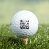 Pi Day Funny Golfball (Insitu T-Shirt)