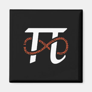 Pi Day Funny Infinity Numbers Geek Nerd Math Lover Magnet