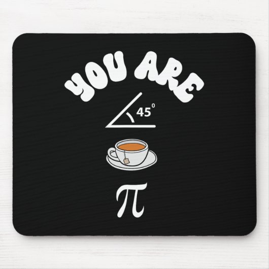 Pi Day Funny Mathelehrer Acute Tee Pie Funny Pi D Mousepad (Vorne)