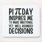 Pi Day Funny Mousepad (Vorne)