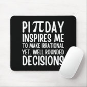 Pi Day Funny Mousepad (Mit Mouse)