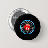 Pi Day - Funny Pi Day für Mathe Geek Button (Vorne & Hinten)