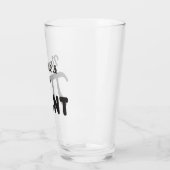 Pi Day Funny Pi-nt 2011 © Personalisiertes Glas (Links)