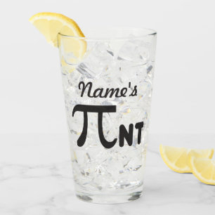 Pi Day Funny Pi-nt 2011 © Personalisiertes Glas