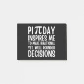 Pi Day Funny Post-it Klebezettel (Vorderseite)
