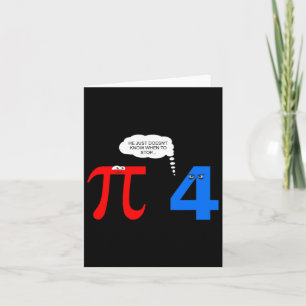 Pi Day Funny Relationship Probleme Geschenk T-Shir Karte
