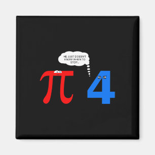 Pi Day Funny Relationship Probleme Geschenk T-Shir Magnet