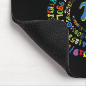 Pi Day Funny Spiral Mah Geek Cool Mathematik Lov Mousepad (Ecke)