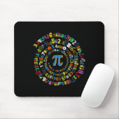 Pi Day Funny Spiral Mah Geek Cool Mathematik Lov Mousepad (Mit Mouse)