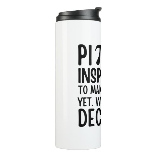 Pi Day Funny Thermosbecher (Nach links gedreht)