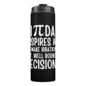 Pi Day Funny Thermosbecher (Vorderseite)