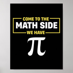 Pi Day Geek Math kommen auf die Mathematik Seite h Poster