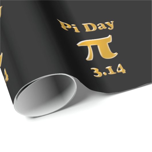 Pi Day Geschenkpapier (Rolleneckpunkt)