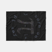 Pi Day Happy Birthday Geboren am 3.14 Fleecedecke (Vorderseite (Horizontal))