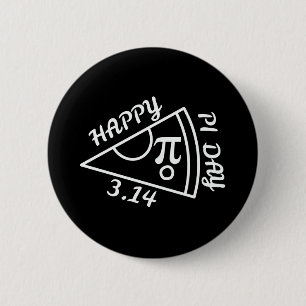 Pi Day Happy Pi Day Button