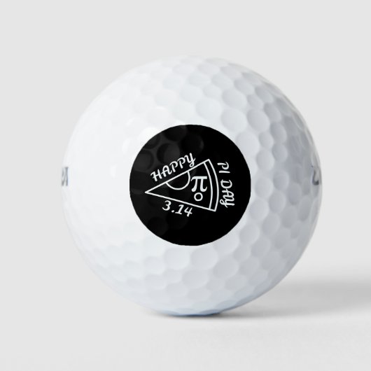Pi Day Happy Pi Day Golfball (Vorderseite)