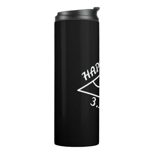 Pi Day Happy Pi Day Thermosbecher (Nach links gedreht)