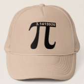 Pi-Day Hat Truckerkappe (Vorderseite)