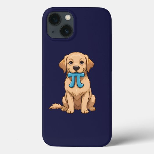 Pi Day Hund mit Pi Symbol | Happy Pi Day Case-Mate iPhone Hülle (Rückseite)