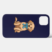 Pi Day Hund mit Pi Symbol | Happy Pi Day Case-Mate iPhone Hülle (Rückseite (Horizontal))