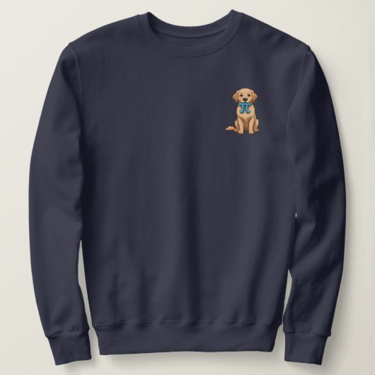 Pi Day Hund mit Pi Symbol | Happy Pi Day Math Sweatshirt (Design vorne)