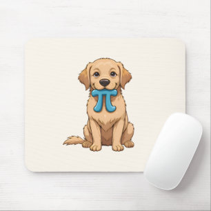 Pi Day Hund mit Pi Symbol Happy Pi Day Mousepad