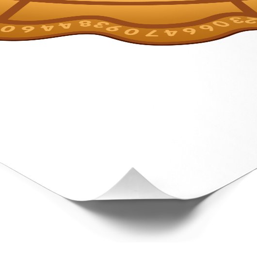 Pi Day, Iss Pie! März 14 Poster (Ecke)