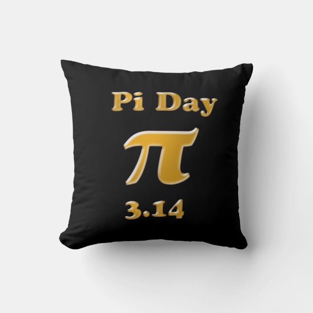 Pi Day Kissen (Vorderseite)