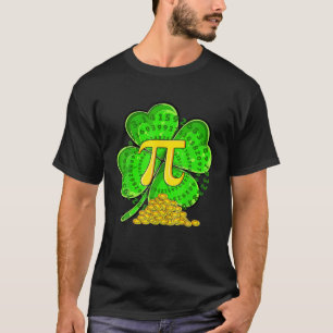 Pi Day Kleeblatts St Patricks Day März 14. 3 14 I T-Shirt