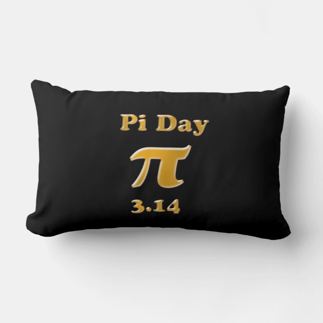 Pi Day Lendenkissen (Vorderseite)