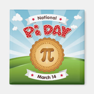 Pi Day Magnet
