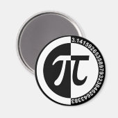 Pi Day Magnet (Vorderseite/Rückseite)