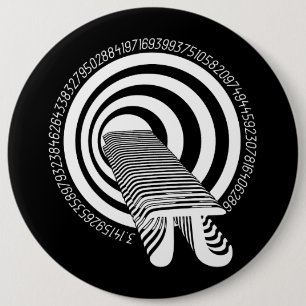 Pi Day Mah Geek Time Warp Button