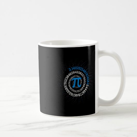 Pi Day Mah Nerd Geek 3.1415 Irrationale Nummer Pi Kaffeetasse (Rechts)