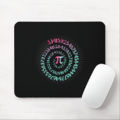 Pi Day Mah Nerd Geek 3.1415 Irrationale Nummer Pi Mousepad (Mit Mouse)
