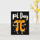 Pi Day Math Algebra Geeks Schüler Geek Nerd Boys Karte (Gelbe Blume)