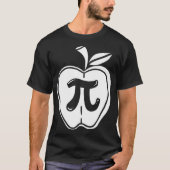 Pi Day Math Apple Reittiere T-Shirt (Vorderseite)