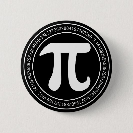 Pi Day Math Button (Vorderseite)