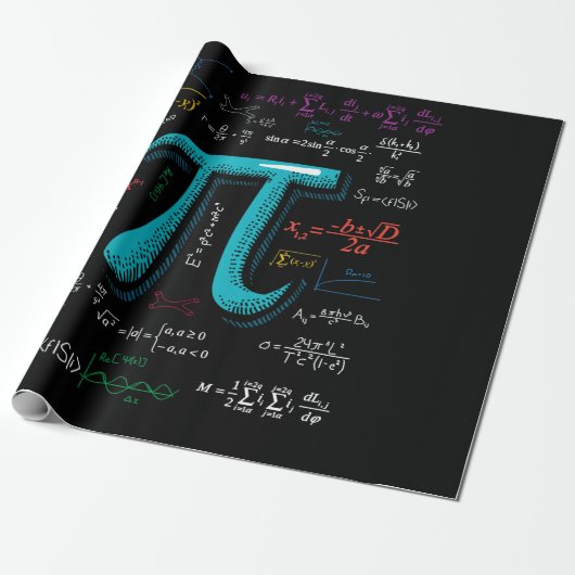Pi Day Math Equity Mathematiatic Teacher Student Geschenkpapier (Ungerollt)