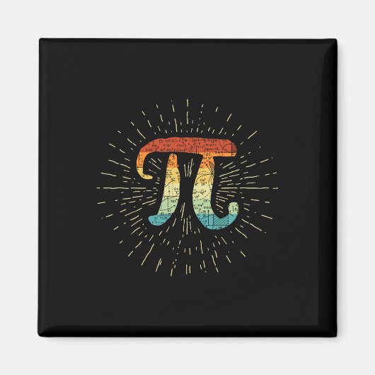 Pi Day Math Geek Happy Pi Day Magnet (Vorne)