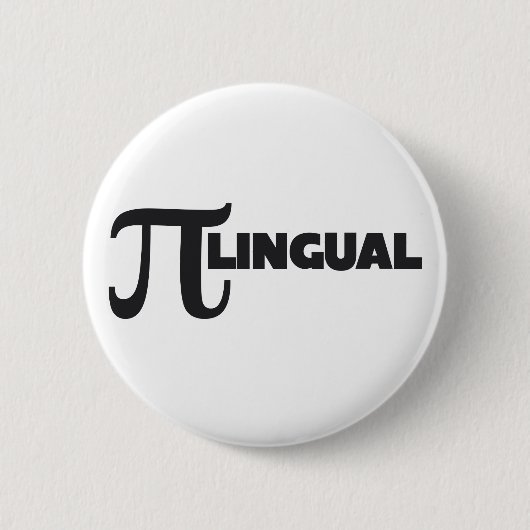 Pi Day Math Geek Spaß Button (Vorderseite)