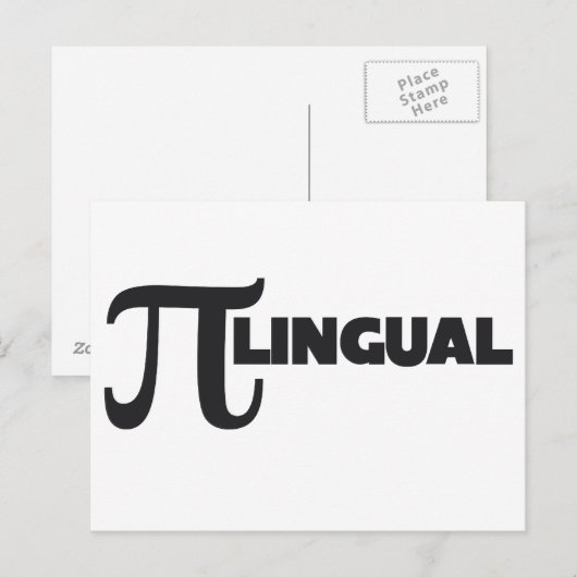 Pi Day Math Geek Spaß Postkarte (Vorne/Hinten)